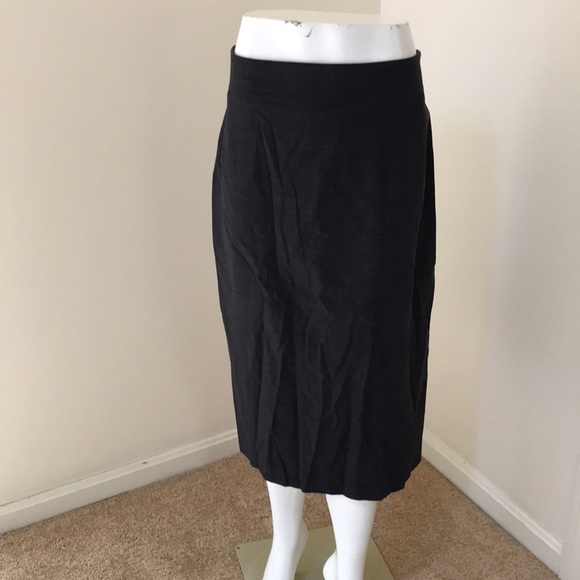 ELIE TAHARI Size 14 wool blend midi skirt - Picture 1 of 9